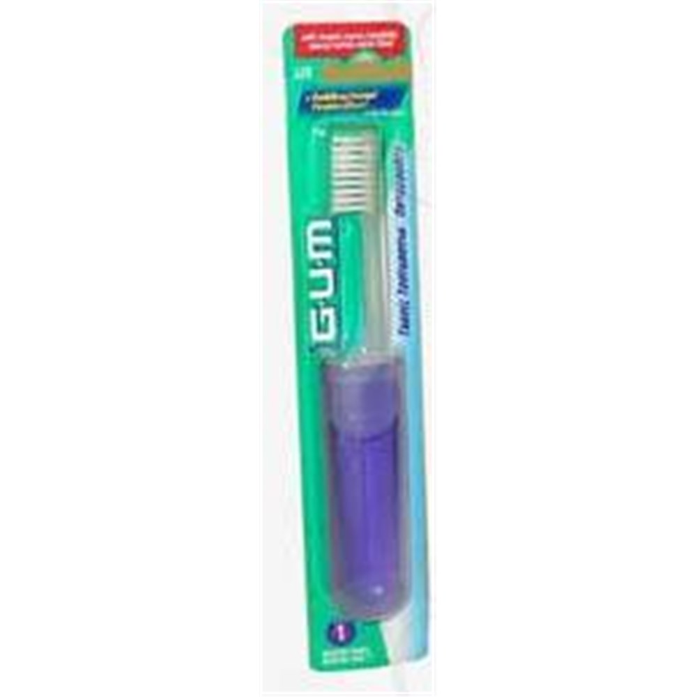 ORTHO GUM TOOTHBRUSH, brush teeth orthodontic travel 4 rows unit