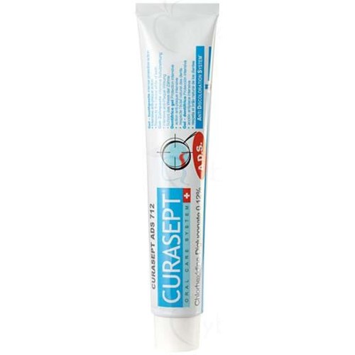 CURASEPT ADS 705 TOOTH GEL Gel fluoride toothpaste to chlorhexidine