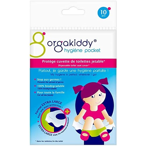 ORGAKIDDY TOILET CUP PROTECTOR EXTRA-LARGE SIZE BY 10