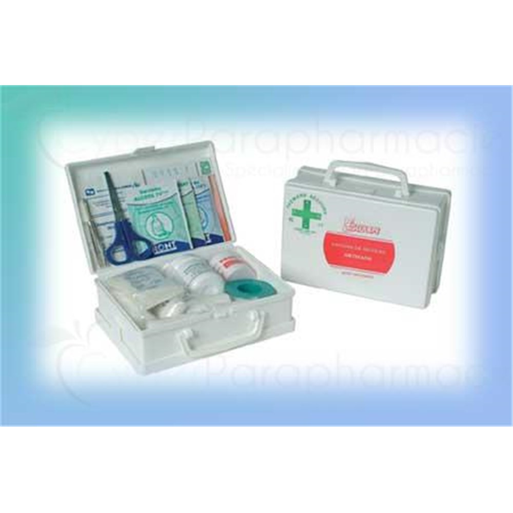 Trousse Premiers Secours Vide AMZLORD – Étui Rigide Étanche Portable, Kit Médical Urgence Compact