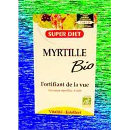 BIO BLUEBERRY SUPERDIET BULB, Bulb oral, dietary supplement eyepiece. - Bt 20