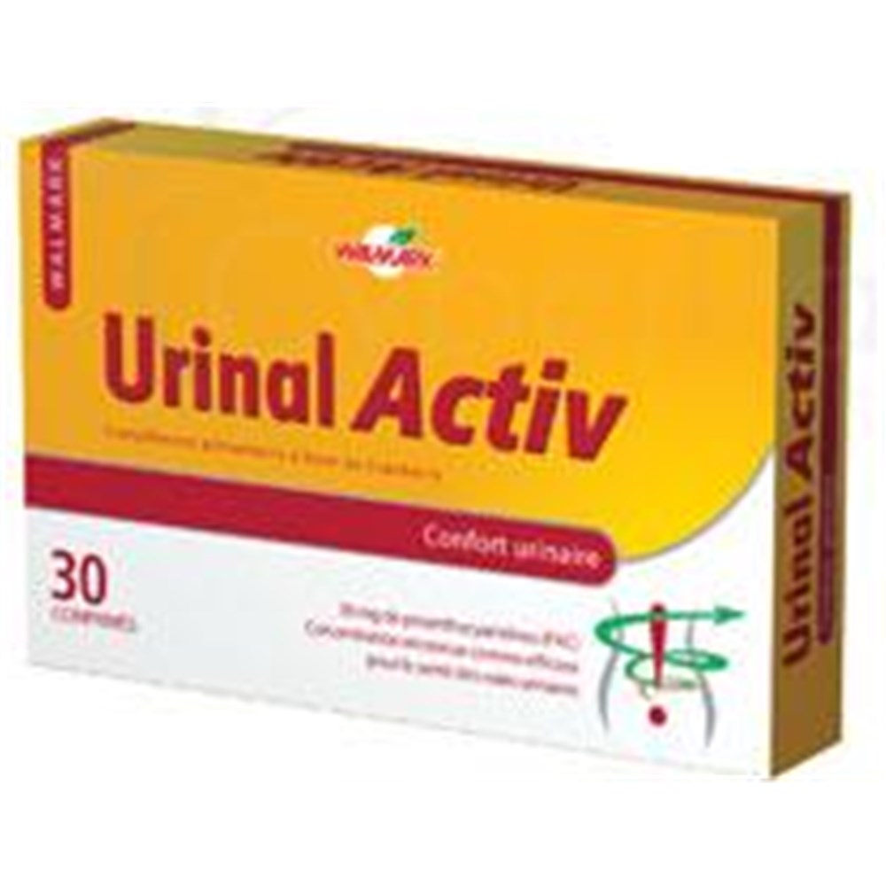 URINAL ACTIV 'WALMARK, tablet, food supplement urinary referred. Bt 10