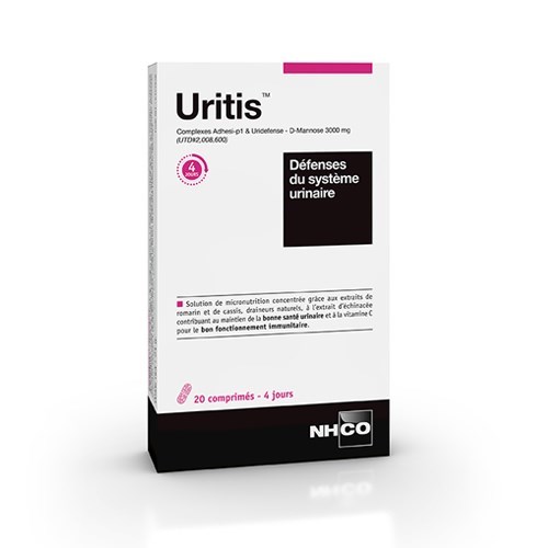 Uritis Urinary system defenses 20 tablets NHCO
