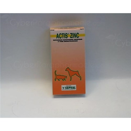 ACTIS ZINC tablet palatable, nutritional supplement special coat. - Bt 30
