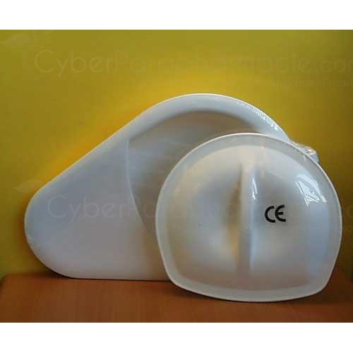 SANIPHARM, Bedpan with handle and plastic lid - unit