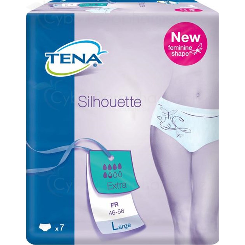 TENA SILHOUETTE EXTRA Slip disposable absorbent for mild to moderate